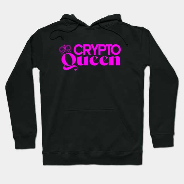 Crypto Queen Hoodie by My Tee Style